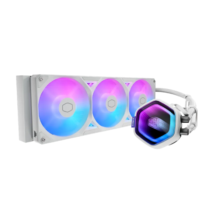 خنک کننده مایع پردازنده کولر مستر مدل MASTERLIQUID 360mm ATMOS II White